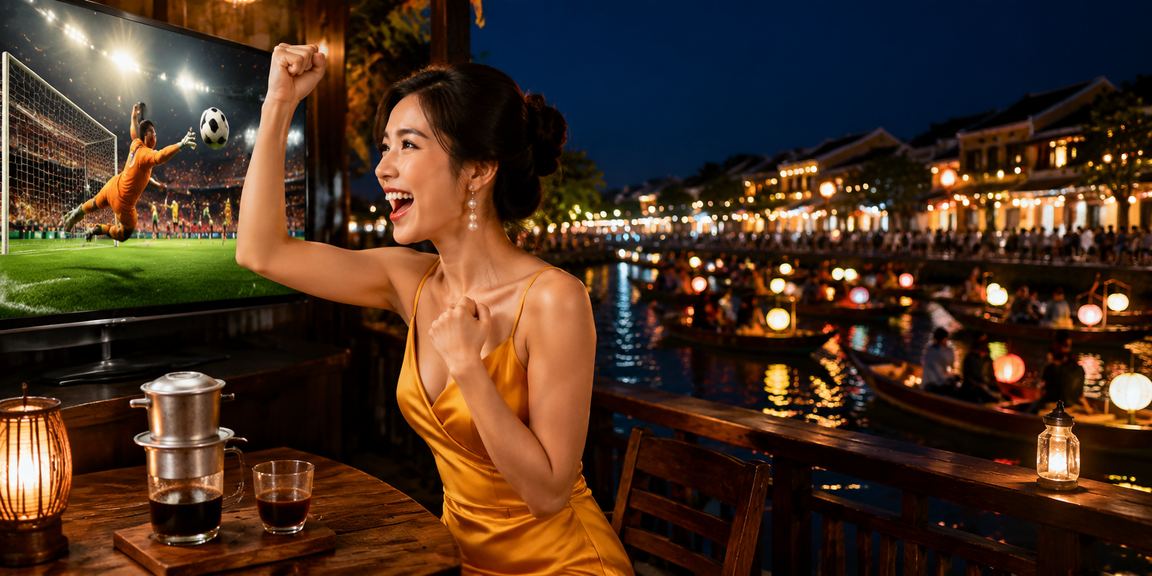 Không gian cà phê Hội An gợi nhịp giải trí và theo dõi xổ số trực tuyến