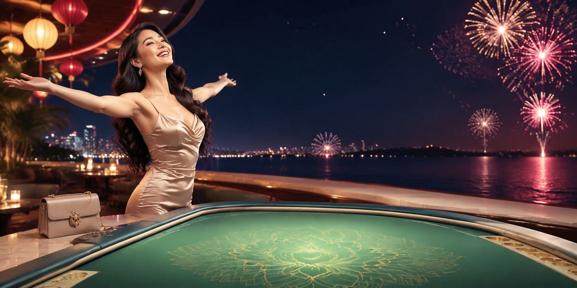 Bàn baccarat phong cách Việt bên ly cà phê trong không gian giải trí Vũng Tàu
